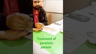 Treatment of paralysis patient with aculife machine [upl. by Birdie690]