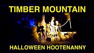 The Timber Mountain Halloween Hootenanny  Knotts Scary Farm 2018 [upl. by Alyakem]