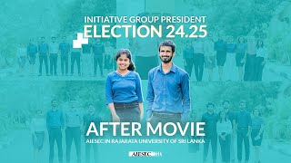 Initiative Group President Selection 2425  AIESEC in Rajarata University of Sri Lanka [upl. by Acirretal]