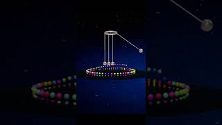 Four pendulums Every wave pattern I can imagine Newtons Cradle Project No 4 [upl. by Ahsele]