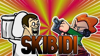 Friday night funkin Skibidi invasion  skibidi REMIX FLM [upl. by Rosenblast332]