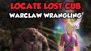 Guild Wars 2 LOCATE THE LOST CUB and Warclaw Wrangling Achievement Diplomacy and Discovery [upl. by Anaeed]