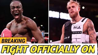 KSI Team Agrees To Jake Paul Fight Negotiations [upl. by Katherine]