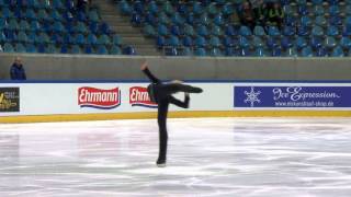 ISU 2014 Jr Grand Prix Dresden Men Free Skate Sondre ODDVOLL BOE NOR [upl. by Ahtanaram75]