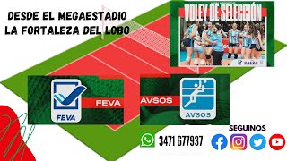 EN VIVO VOLEY DE SELECCION AMISTOSO U 17 FEVA VS AVSOS [upl. by Yeargain]