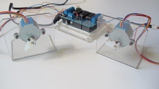 Arduino Motor Shield L293D e Motor de passo 28BYJ48 [upl. by Ealasaid]