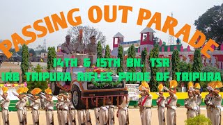 Passing out parade full video at HQr 7th Bn TSR Jampuijala Agartala Tripura [upl. by Ayidah]