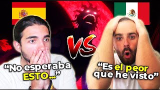 🇪🇸 2 ESPAÑOLES REACCIONAN AL DOBLAJE LATINO VS ESPAÑOL 🇲🇽 DE STAIN EN MY HERO ACADEMIA  NoMeDuchoGT [upl. by Eelasor]