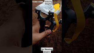 Best Slingshot Unboxing from different apps shooting archerysportsshorts viralvideo slingshot [upl. by Anihcak246]