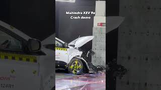 Mahindra xev 9e crash test mahindra xev9e crashtest crash newlaunch ev trending [upl. by Irreg]