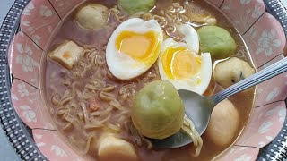 Nissin Ramen Recipe Instant Noodles  ❤️ Mary Joy Wong [upl. by Adekam]