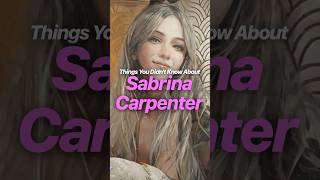 Sabrina Carpenter’s Secret Talents [upl. by Anaile]