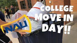 COLLEGE MOVE IN DAY VLOG NAU  DISASTER [upl. by Burra391]