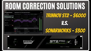 Room Correction For Mixing  Trinnov ST2 Pro vs SonarWorks [upl. by Oihsoy]