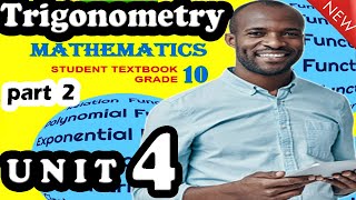 GRADE 10 Math Unit 4 Part 2  42 Basic Trigonometric Functions  Ethiopian New Curriculum [upl. by Hildagarde]