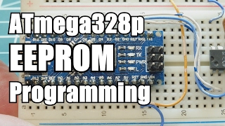 ATmega328p EEPROM Programming  Arduino Nano [upl. by Ahsemo358]