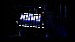 playing music with maschine jam in ableton live 10 [upl. by Arannahs]