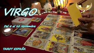 ♍️VIRGO SEMANA DEL 4 AL 10 NOVIEMBRE 2024​🌹​TAROTHOROSCOPO🌹​​​​​​​​TAROT ESPAÑA [upl. by Inaliel]