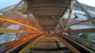 GhostRider at sunset onride HD POV Knotts Berry Farm [upl. by Cordy601]