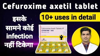 Cefuroxim axetil tablets ip 250 mg  Ceftum 500 uses hindi  ceftum 500 tablet uses [upl. by Ihcehcu]