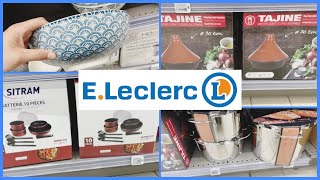 💥👩🏻‍🍳 LECLERC PROMOTIONS CUISINE VAISSELLE [upl. by Esirehs]