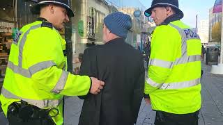 Old man arrested in BIRMINGHAM on remembrance day [upl. by Denton]