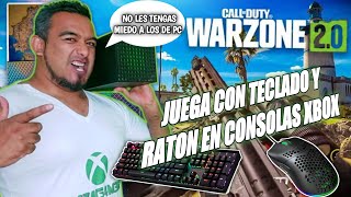 Como Jugar Warzone 20 con Teclado y Ratón en Xbox Series y Xbox One Mouse and Keyboard on Xbox [upl. by Eva]