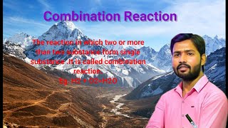 combination reaction [upl. by Leeda]