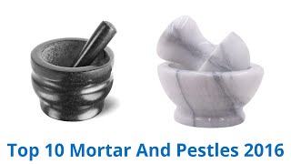 10 Best Mortar And Pestles 2016 [upl. by Nikki]