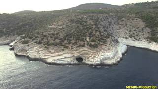 Giola Natural Pool Thassos Beaches Thassos Island Greece [upl. by Aivatnahs]