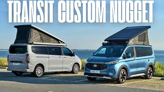 Fords Transit Custom Nugget Campers Get Rugged Longer and More Enhanced [upl. by Weywadt4]