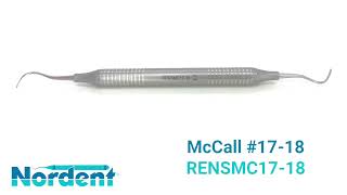 McCall 1718 Universal Curette SKU RENSMC1718 [upl. by Dnartreb]