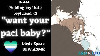 M4M Boyfriend holds their little baby boy  ASMR SFW LittleSpace [upl. by Fusco]