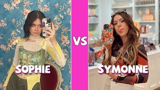 Sophie Fergi Vs Symonne Harrison TikTok Dances Compilation [upl. by Ssor297]