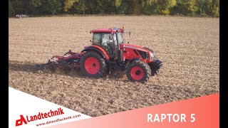 NOWOŚĆ Pług dłutowy RAPTOR 5 HYDRO Chisel Plow Subsoiler  DA LANDTECHNIK [upl. by Lalib88]