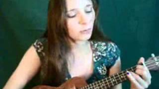 quotSomewhere Over The Rainbowquot ukulele cover by Amanda Elizabeth Adams [upl. by Gerianne]