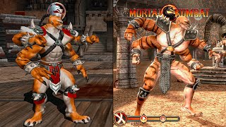 Mortal Kombat KINTARO Evolution 19972011  2K 60 FPS [upl. by Enyawd237]