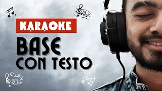 Karaoke con Testo  Gli anni  883  Base Musicale in MP3 [upl. by Edmund]