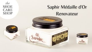 Apply Saphir Médaille dOr Renovateur [upl. by Pamela]