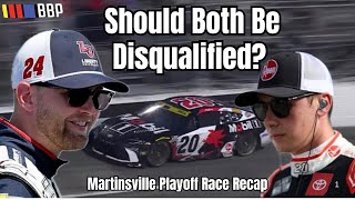 Wrong Kind of Playoff History Made at Martinsville [upl. by Ltsyrk]