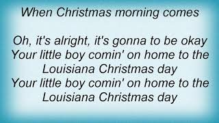 Aaron Neville  Louisiana Christmas Day Lyrics [upl. by Aurelea]