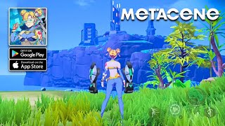 Metacene  MMORPG Gameplay AndroidiOS [upl. by Illehs621]