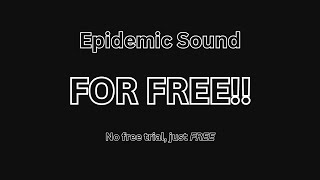 Epidemic Sound SFX and Music For FREE Tutorial hacker epidemicsound [upl. by Essined120]