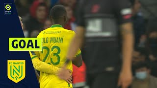 Goal Randal KOLO MUANI 76  FCN PARIS SAINTGERMAIN  FC NANTES 31 2122 [upl. by Ahcsap]