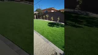 LowMaintenance Artificial Sod Installation [upl. by Notnelc]