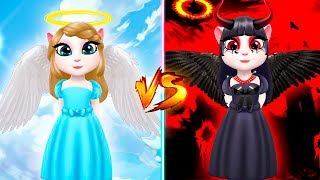 ℹ️ ANGEL ANGELA😇 vS DEVIL ANGELA👿  cosplay [upl. by Nonnaer]