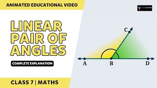 Linear Pair of Angles  Complete Explanation  Class 7 Maths  TicTacLearn English [upl. by Baal49]