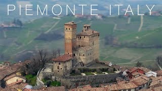 Le Langhe Piedmont  Piemonte 4k  Italy HD Drone Movie  Atellani [upl. by Ahsitak]