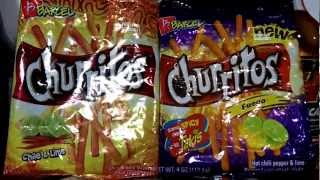 Churritos Corn Snack Sticks Malt Munchies Review [upl. by Devona]