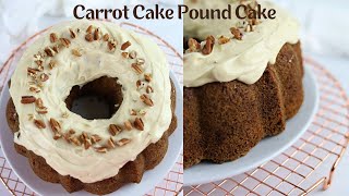 Carrot Cake Pound Cake [upl. by Russon]